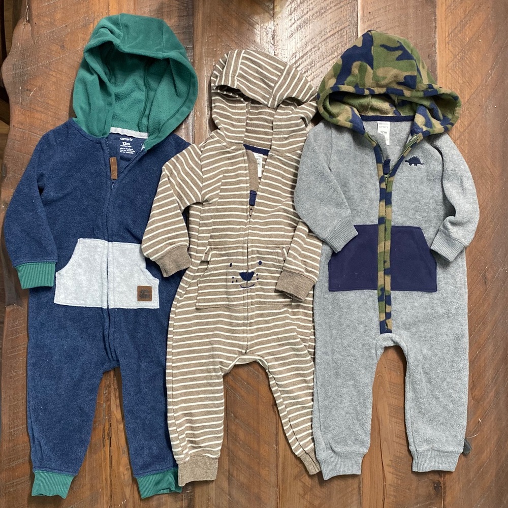Boys 12m outdoor bodysuits